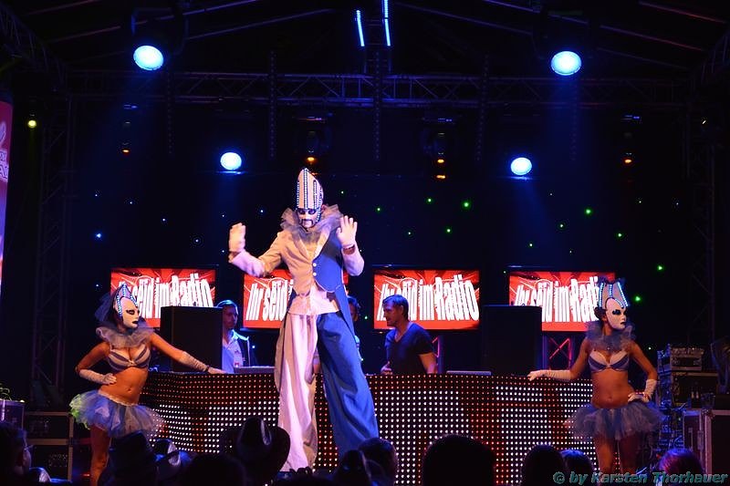 Party auf dem Possen