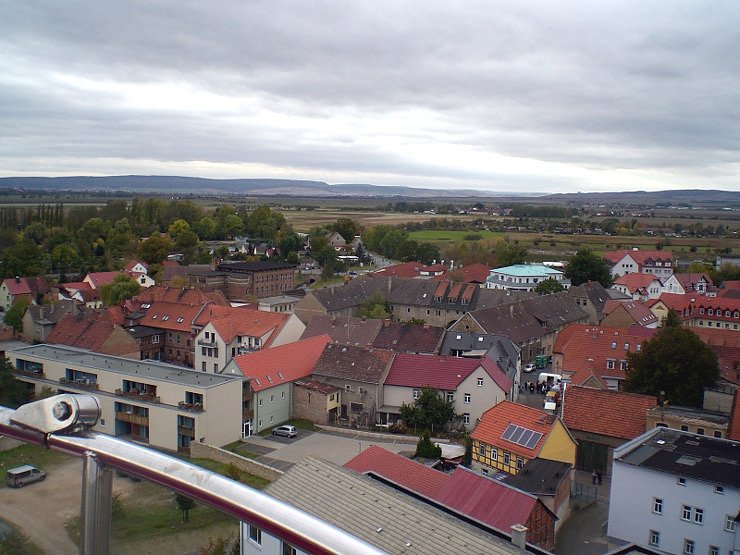 Fahrt mit Riesenrad Artern