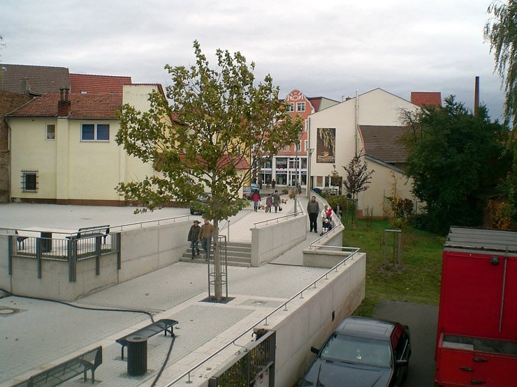 Fahrt mit Riesenrad Artern