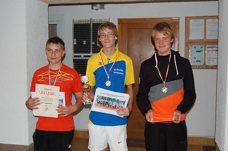 Werbung f&uuml;r den Tennissport