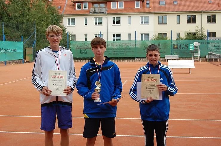 Werbung f&uuml;r den Tennissport