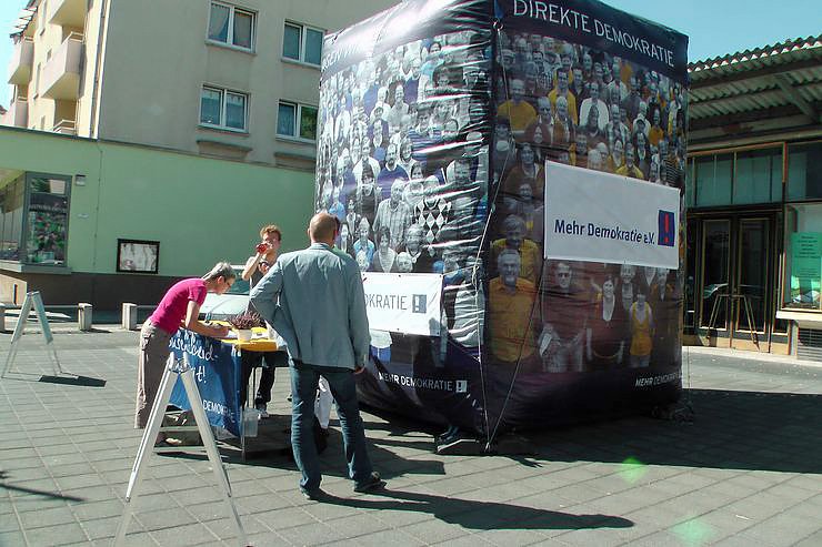Bundestagskandidaten f&uuml;r mehr Demokratie