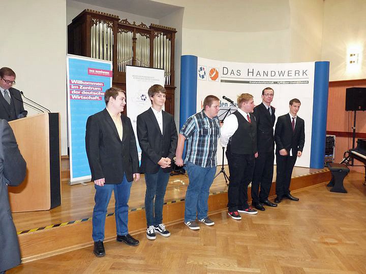 Feierliche Freisprechung