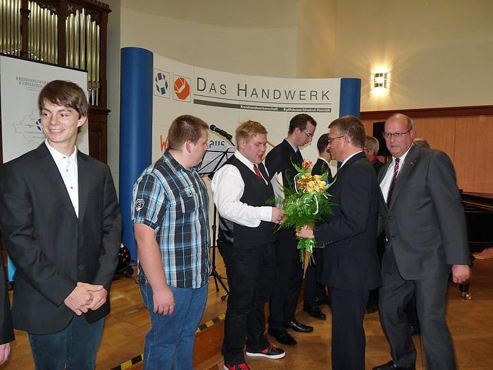 Feierliche Freisprechung