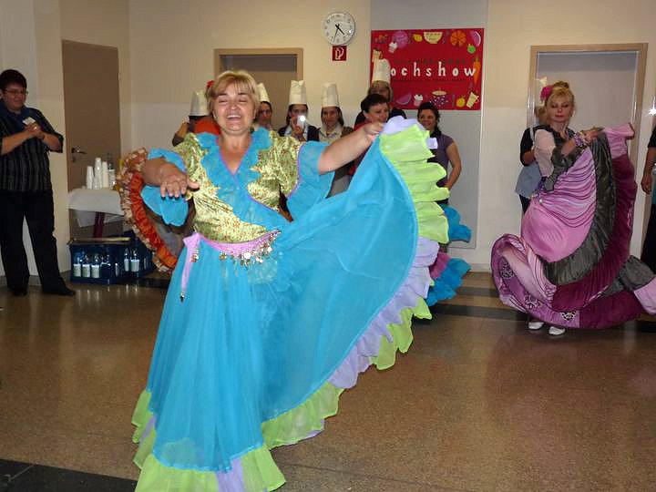 Wieder Kochshow im &Ouml;stertal