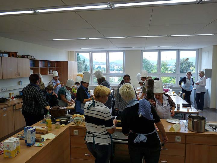 Wieder Kochshow im &Ouml;stertal