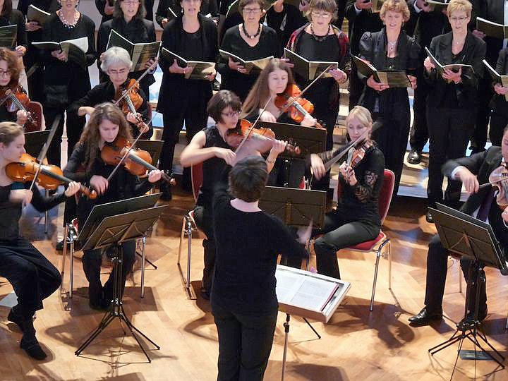 Chorwerke aufgef&uuml;hrt