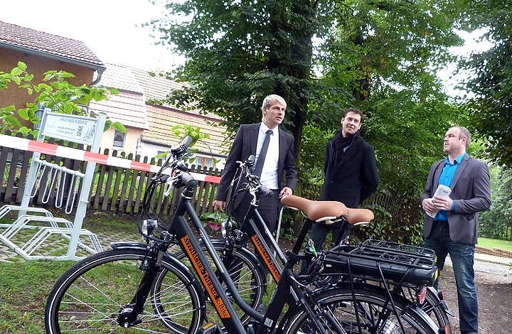 Fahrradst&auml;nder f&uuml;r den Schiefen