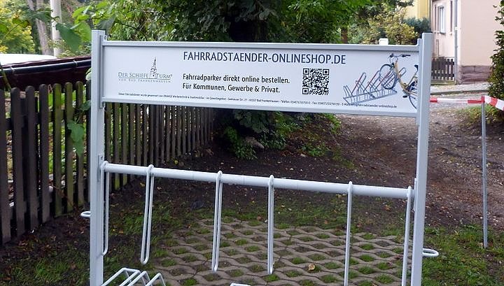 Fahrradst&auml;nder f&uuml;r den Schiefen