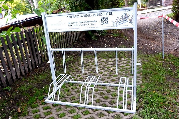 Fahrradst&auml;nder f&uuml;r den Schiefen