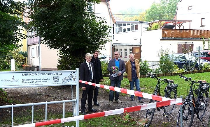Fahrradst&auml;nder f&uuml;r den Schiefen