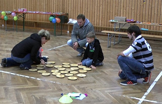 In die Halle "vertrieben" (2)