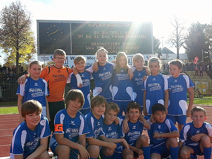 Zur Unterst&uuml;tzung nach Erfurt