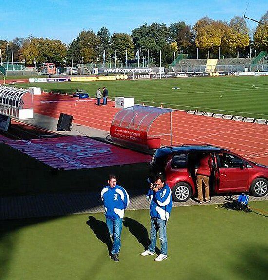 Zur Unterst&uuml;tzung nach Erfurt