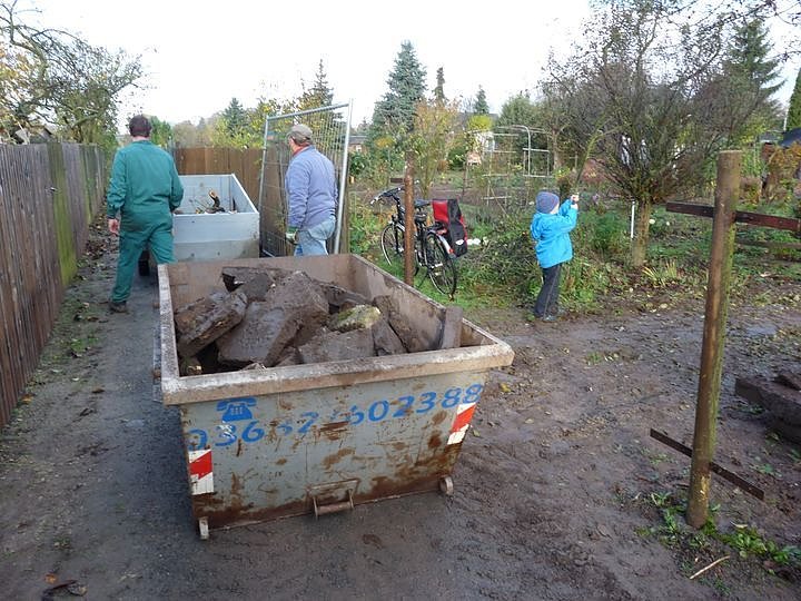 Garten wird behindertengerecht