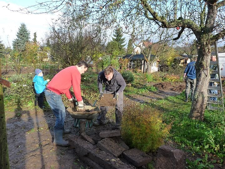 Garten wird behindertengerecht