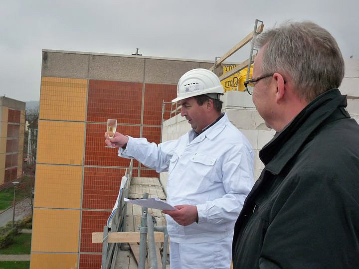 Richtfest in Sondershausen