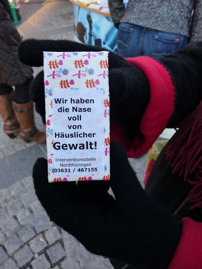 Gegen Gewalt an Frauen