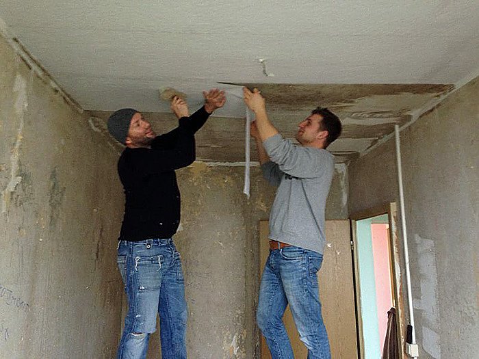 Wohnungen werden hergerichtet