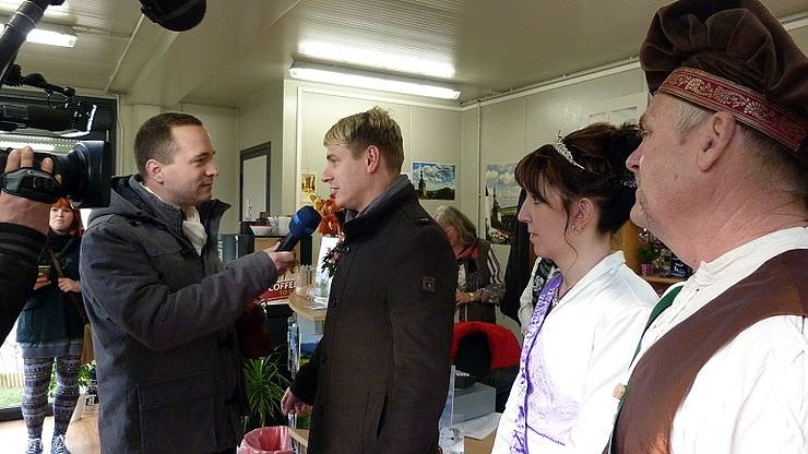 Viel Betrieb in Frankenhausen