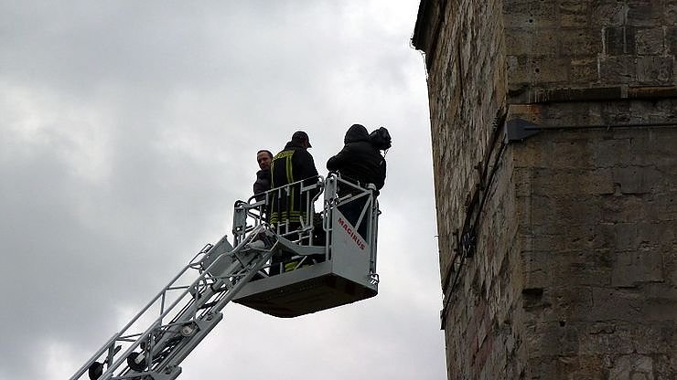 Viel Betrieb in Frankenhausen