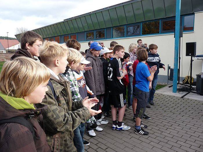 DFB Minispielfeld &uuml;bergeben