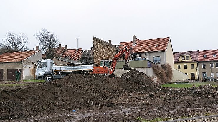 Arbeiten aufgenommen