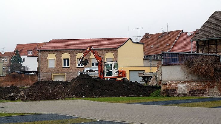 Arbeiten aufgenommen