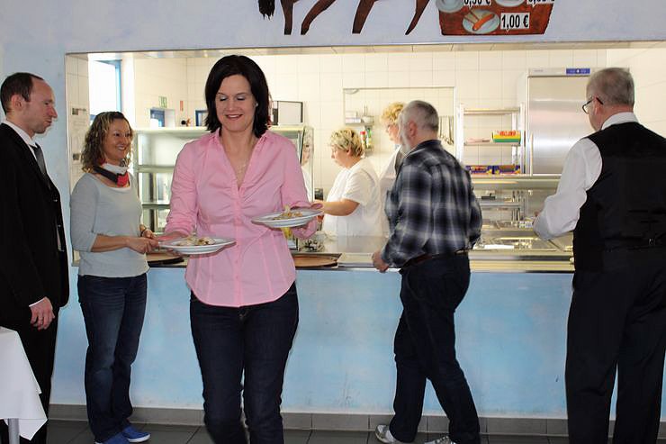 Restaurant des Herzens hatte ge&ouml;ffnet