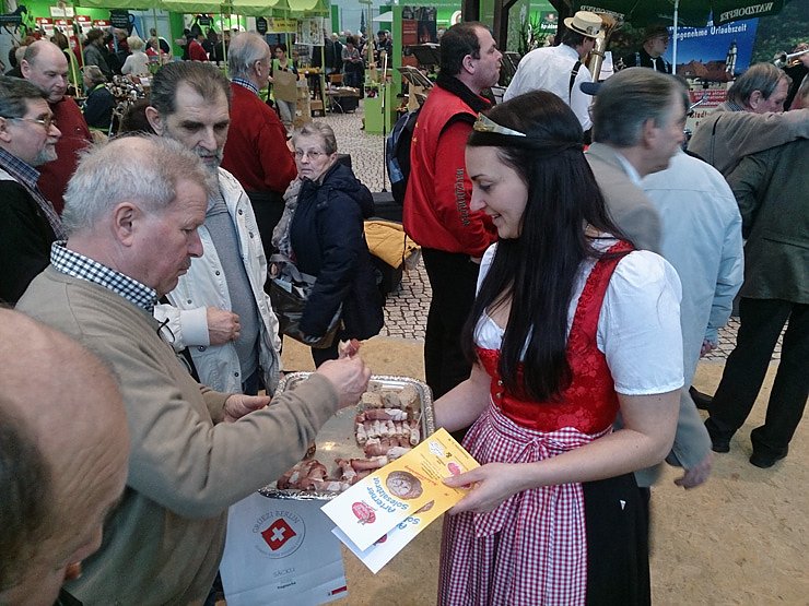 Artern zur Gr&uuml;nen Woche vertreten