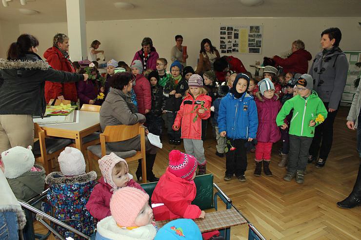 Zahlreiche Gratulanten kamen