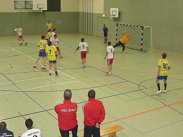 Einheit Sondershausen gegen HSC Erfurt