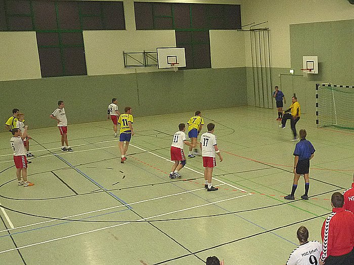 Einheit Sondershausen gegen HSC Erfurt