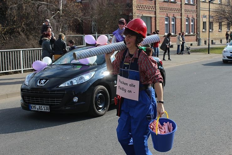 Rosensonntagsumzug in Bad Frankenhausen