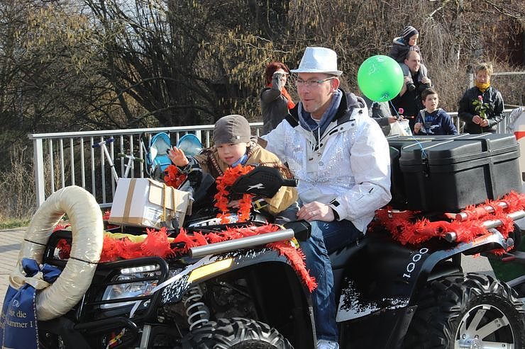 Rosensonntagsumzug in Bad Frankenhausen