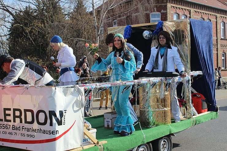Rosensonntagsumzug in Bad Frankenhausen