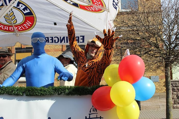 Rosensonntagsumzug in Bad Frankenhausen