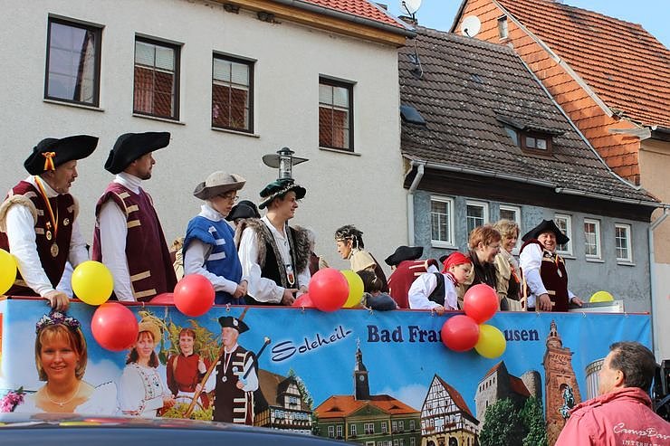 Rosensonntagsumzug in Bad Frankenhausen