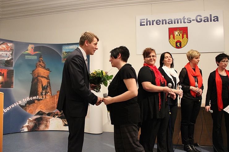 Ehrenamtler gew&uuml;rdigt