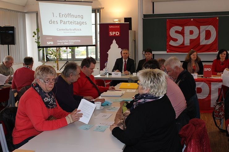 SPD Kreisparteitag er&ouml;ffnet