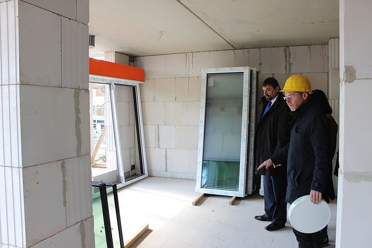 Vorfreude auf neue Wohnung