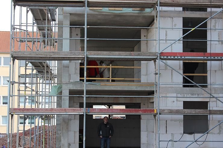 Vorfreude auf neue Wohnung