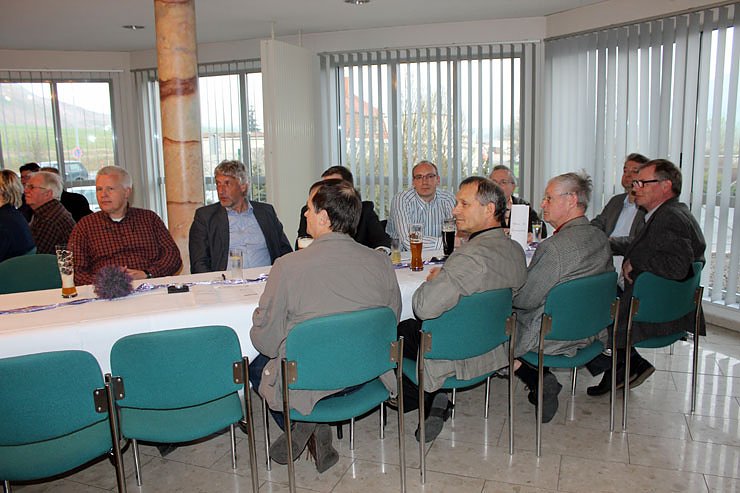 Mit Politikern diskutiert