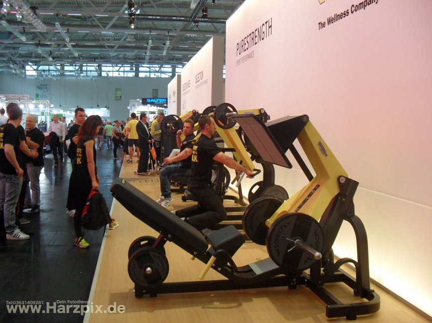 Fitness-Messe "FIBO" in K&ouml;ln