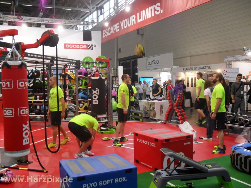Fitness-Messe "FIBO" in K&ouml;ln