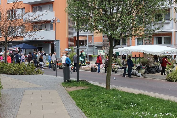 Ansturm auf Ostermarkt