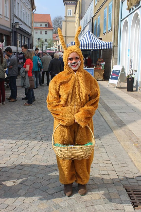 Ansturm auf Ostermarkt
