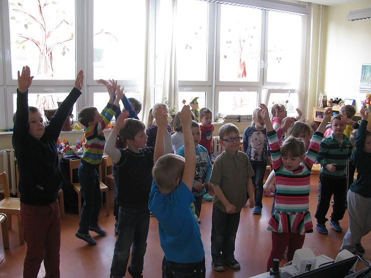 Verkehrssicherheitstag in der  Kindervilla