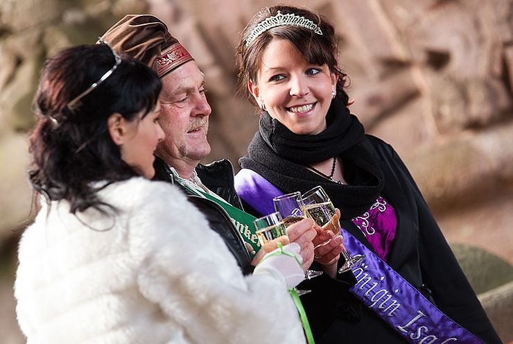 Schl&uuml;ssel am Kyffh&auml;user &uuml;bergeben