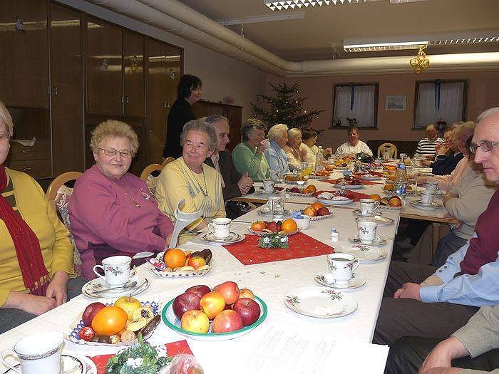 Weihnachtsfeier Behindertenverband Kyffh&auml;userkreis